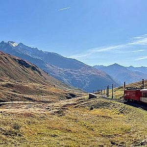 Další vlakové putování po Švýcarsku